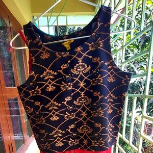 Global Desi Top and Palazzo Set